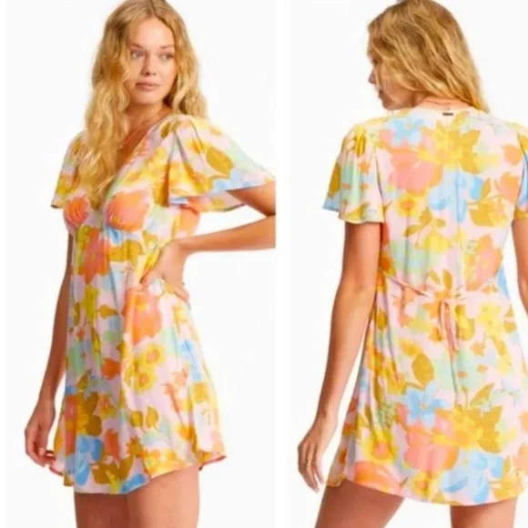 billabong short and sweet mini dress Billabong: Sweet Side Mini Dress Swim City